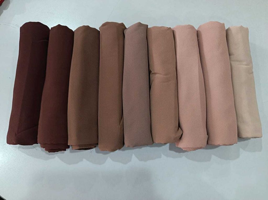 A013-4 Chiffon Shawl (Mix Colors)