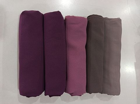 A013-1 Chiffon Shawl (Mix Colors)