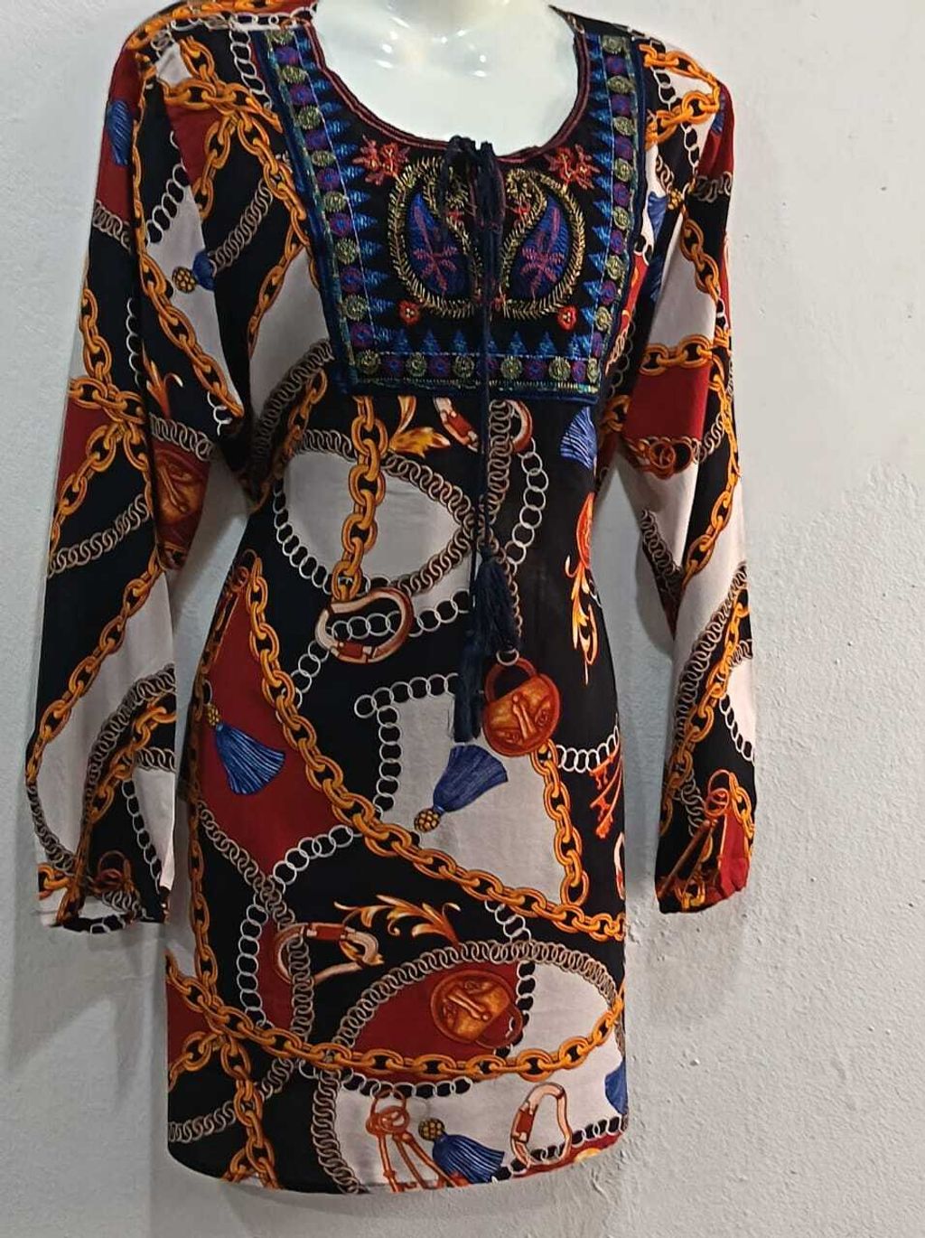 A014 Long Sleeve Top Blouse