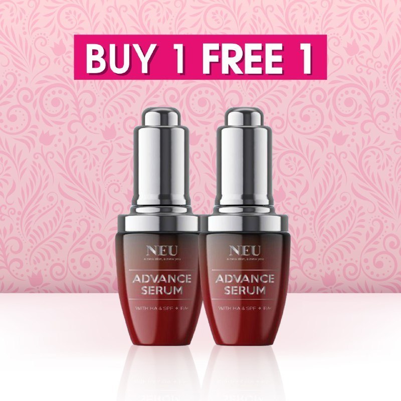 NEU ADVANCE SERUM (BUY 1 FREE 1) PLUS 2 FREEGIFT 