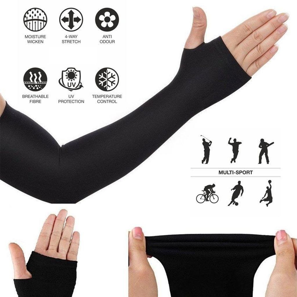 INNERSTYLE Cotton UV Protection Arm Sleeves/Hand Socks
