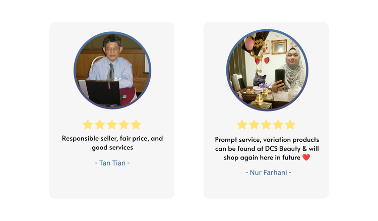 TESTIMONIALS | DCS Beauty