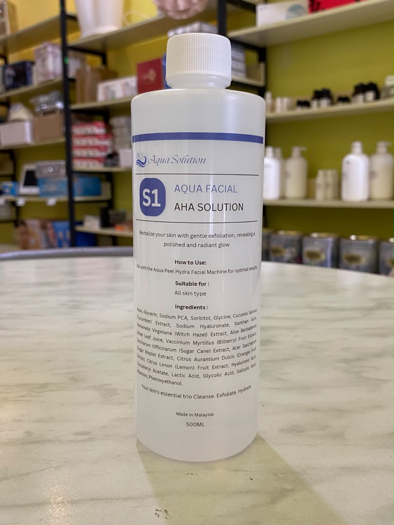S1 Aqua Facial AHA Solution