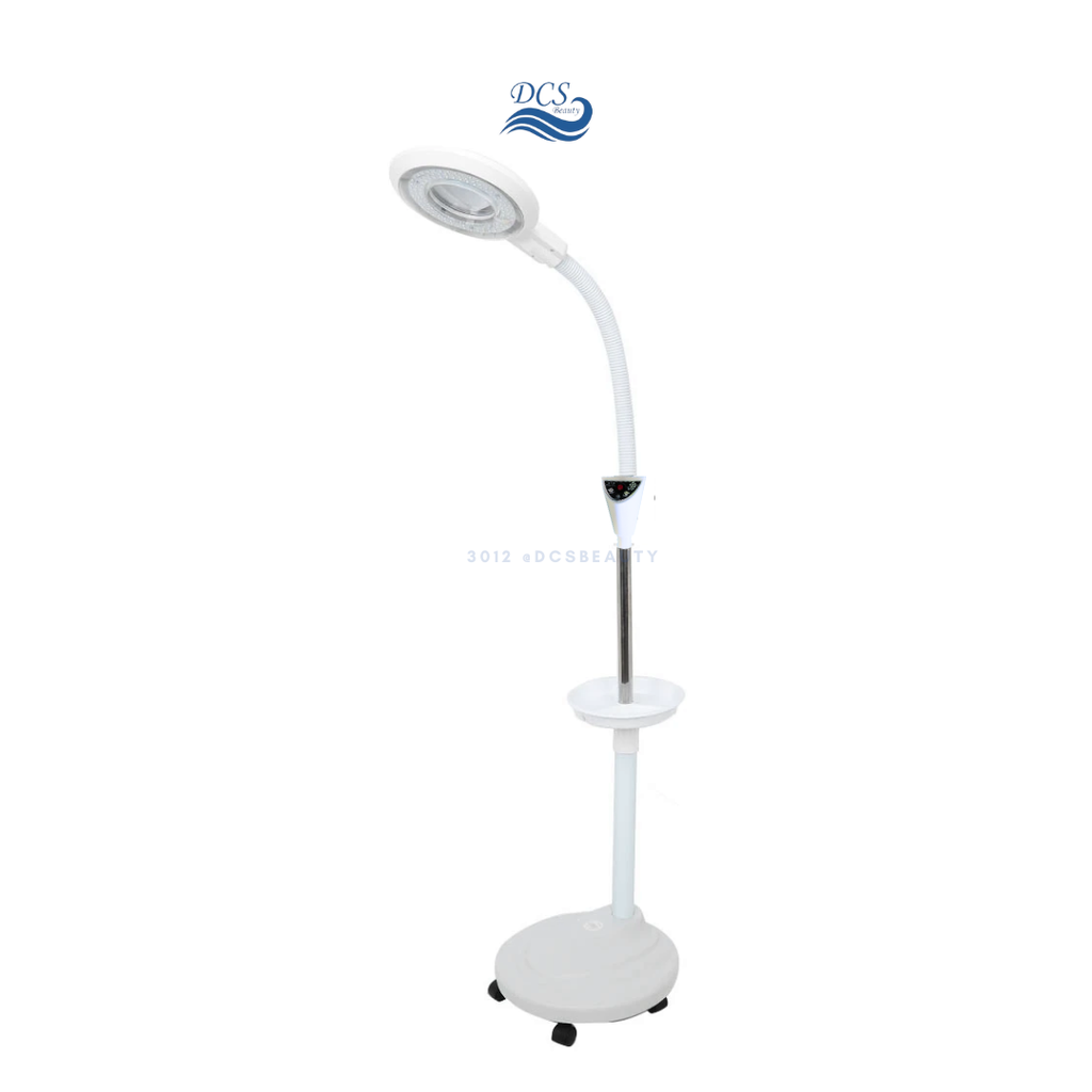 BE00203 - Magnifying Lamp, LED, Wheels