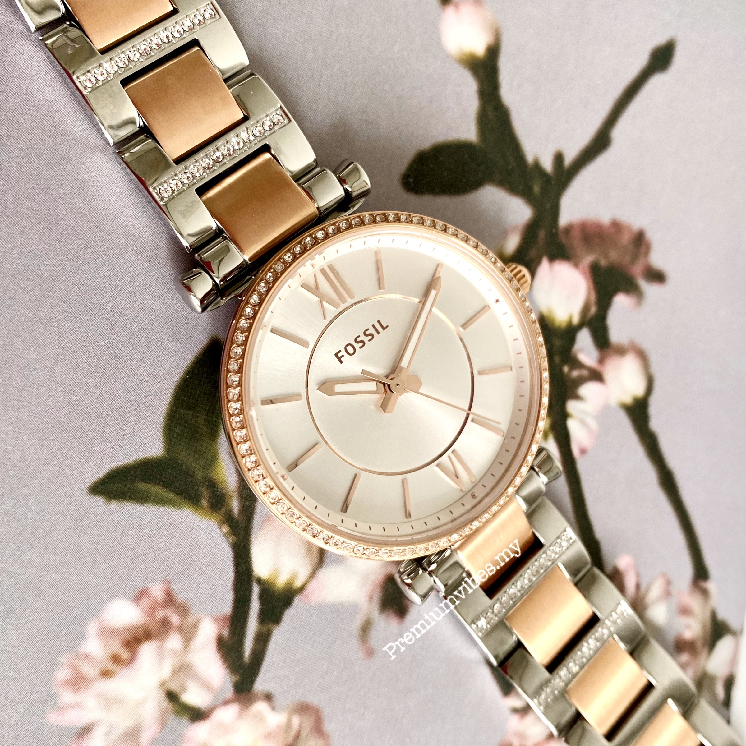 Fossil ES4342 Carlie Three-Hand Two 