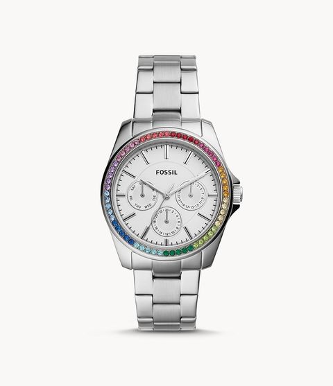 Fossil BQ3613 Janice Multifunction Stainless Steel Watch