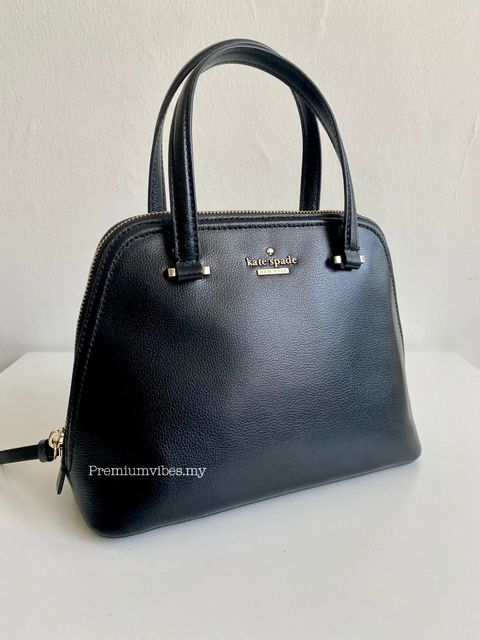 Kate Spade Patterson Drive Small Dome Satchel Black