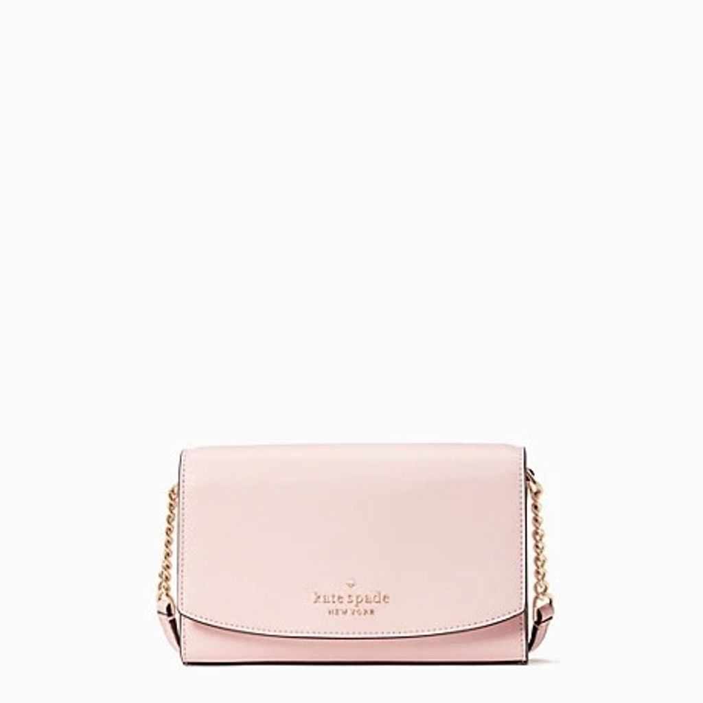 Kate Spade Staci Small Flap Crossbody Light Crepe Genuine Product Sold by Premiumvibes