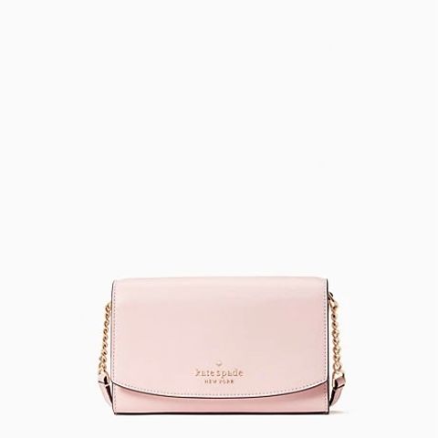 Kate Spade Staci Small Flap Crossbody Light Crepe Genuine Product Sold by Premiumvibes