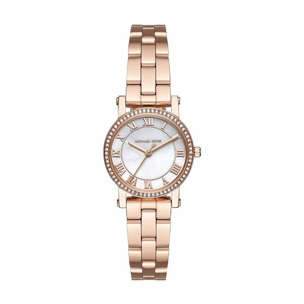 Michael Kors MK3558 Norie Mother of Pearl Dial Rose Gold Tone Watch