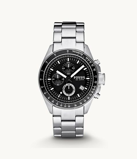 Fossil CH2600IE Decker Chronograph Stainless Steel Watch