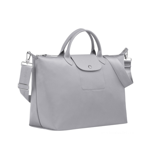 Longchamp LE PLIAGE NÉO Top handle bag M - Cement L1515598E75
