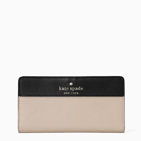 Kate Spade Malaysia Staci Colorblock Large Slim Bifold Wallet wlr00122