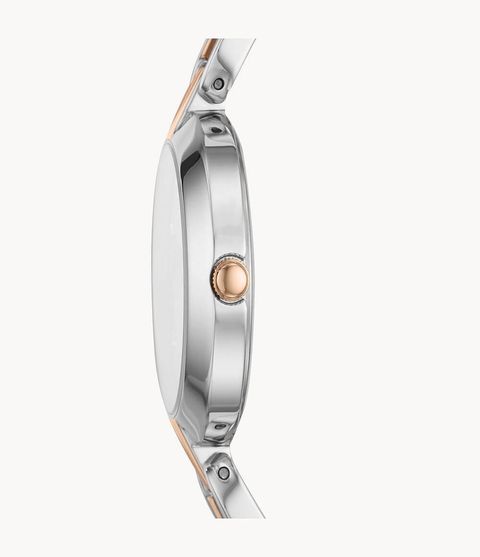 Fossil Kerrigan Three-Hand Two-Tone Stainless Steel Watch BQ3341