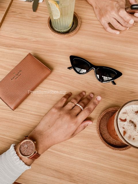 Kate Spade Leila Small Slim Bifold Wallet Warm Gingerbread wlr00395