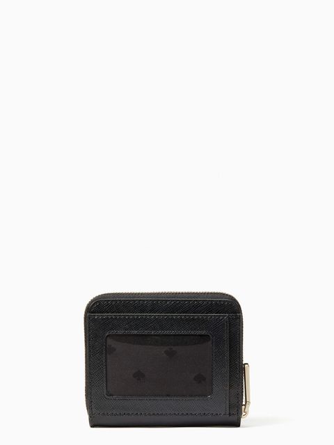 Kate Spade Staci Small Zip Around Wallet Black