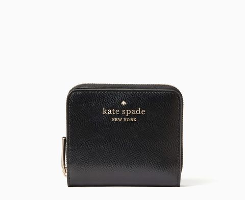 Kate Spade Staci Small Zip Around Wallet Black