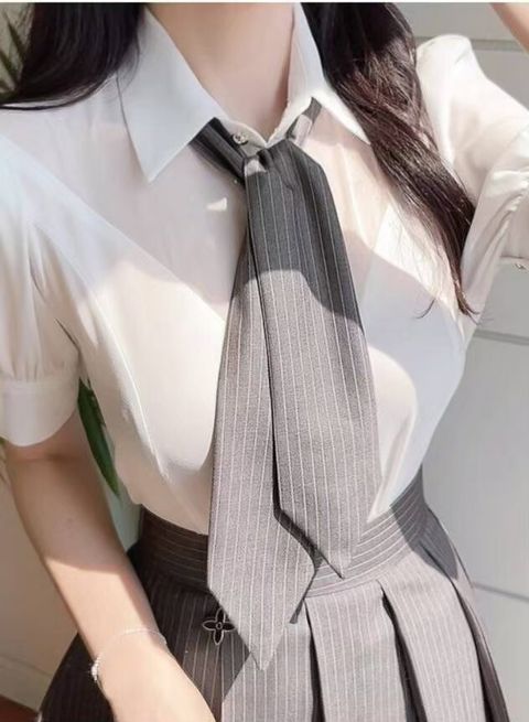 LINE_ALBUM_【SET】韓國學院領帶公主襯衫+條紋百褶裙上衣1980裙子2280$sm_250802_1