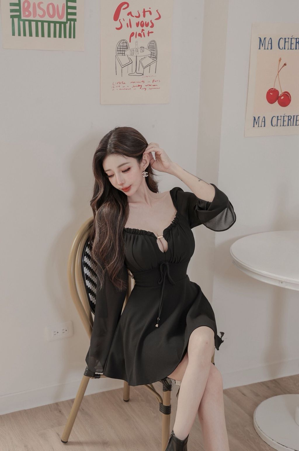 F20-1訂製月霧輕紗黑