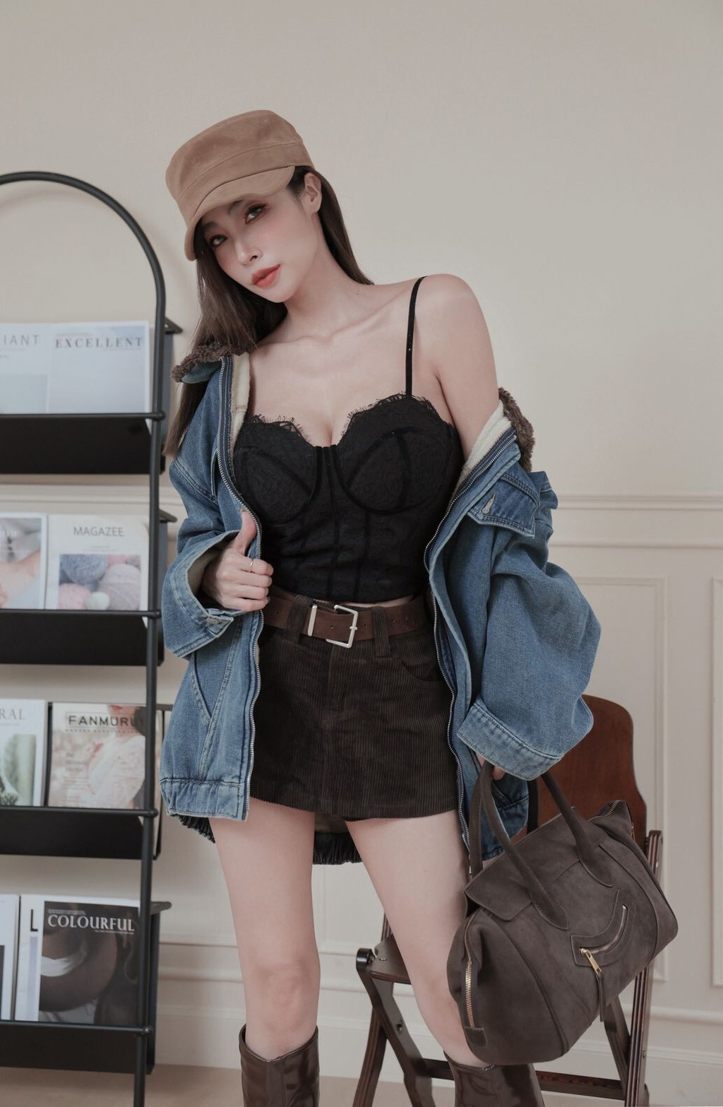 S02-1毛毛牛仔外