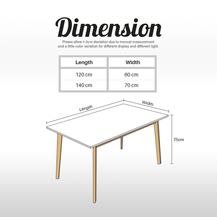 Table Size