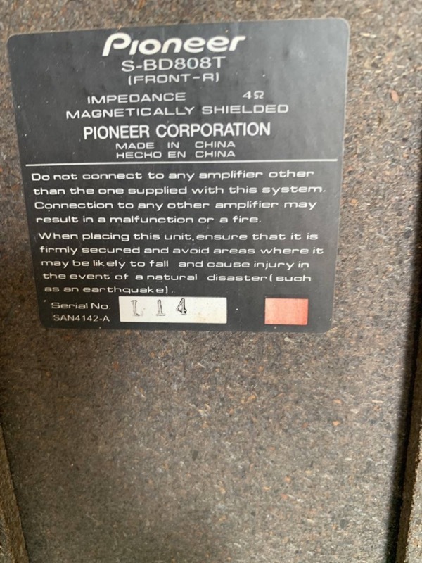 【専用sss様】PIONEER Binding Post SyncEase™ Coupler, Red Stripe, White Housing - FS