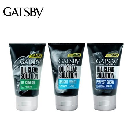 Gatsby Cooling Face Wash for Men 100ml-3 Types