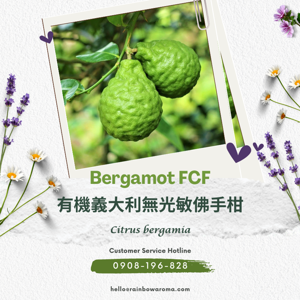 2100，Bergamot FCF，有機義大利無光敏佛手柑