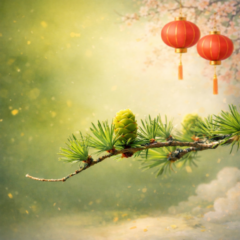 松柏常青歲歲安