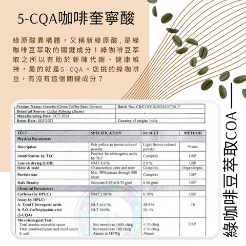Grecobe® 綠咖啡豆萃取物 (1)