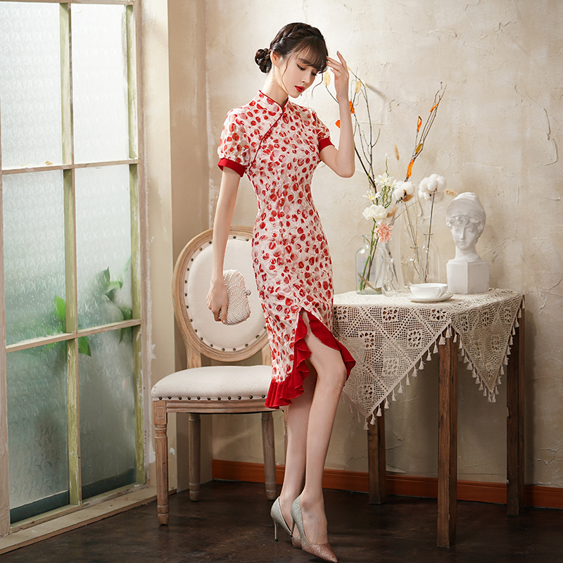 lace cheongsam