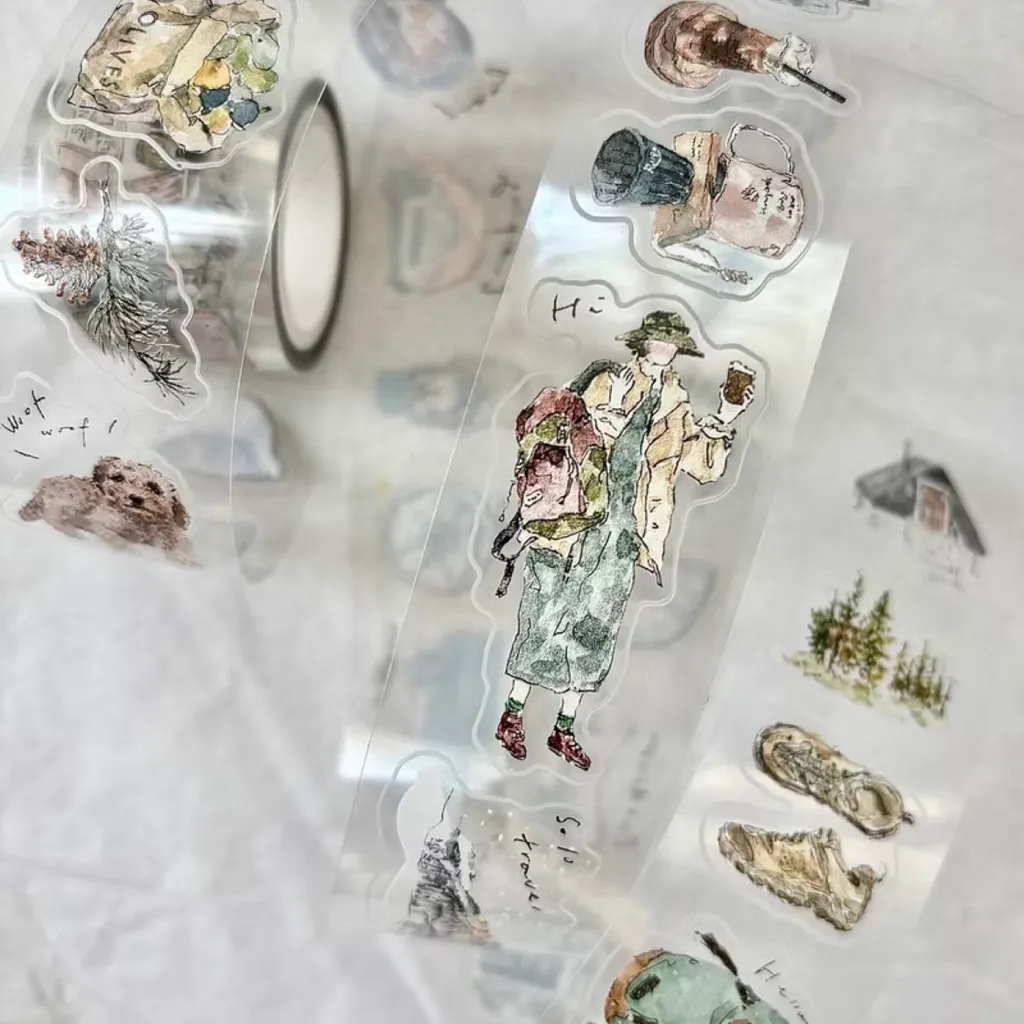 Pion Die-Cut PET Tape - Solo Travel (3cm)