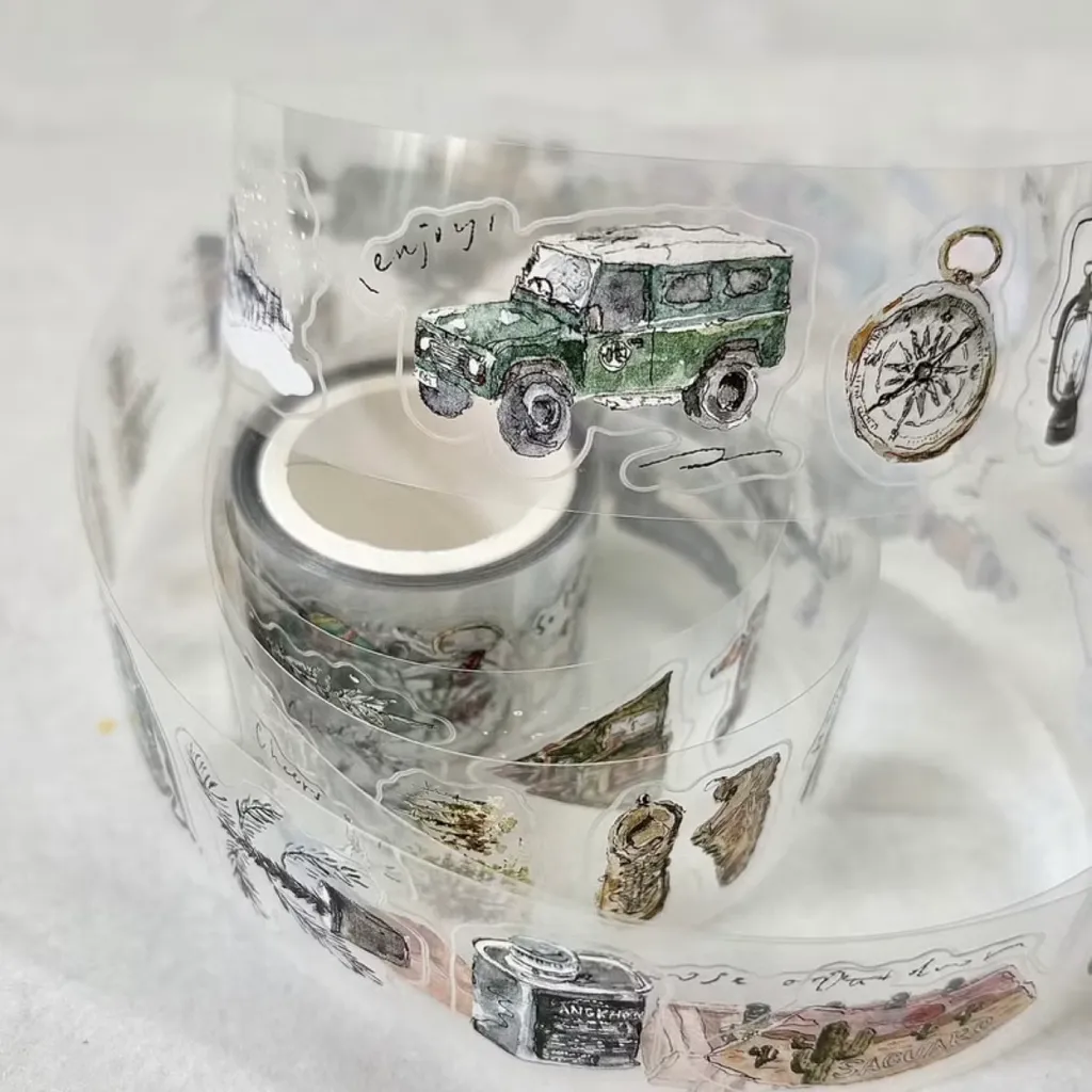 Pion Die-Cut PET Tape - Solo Travel (3cm)