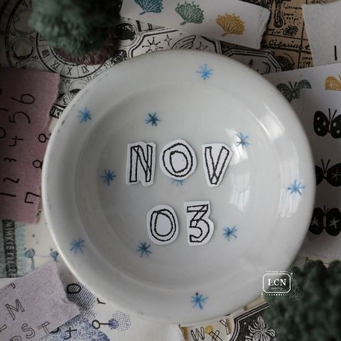 clear stamp- Hand draw alphabets 4