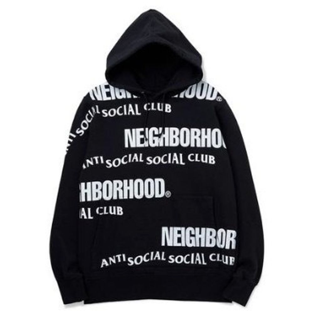 Anti Social Social Club x Neighborhood -Japan Multi Hoodie 黑色-限定聯名款日本製