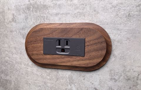 Arch-胡桃木-單插座 - 5.5mm2絞線用-灰色 WTGF11016H-專插.JPG