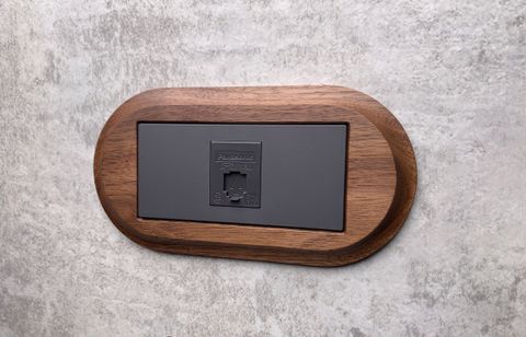 Arch-胡桃木-電話插座 - 灰色 WTGF2164H.JPG