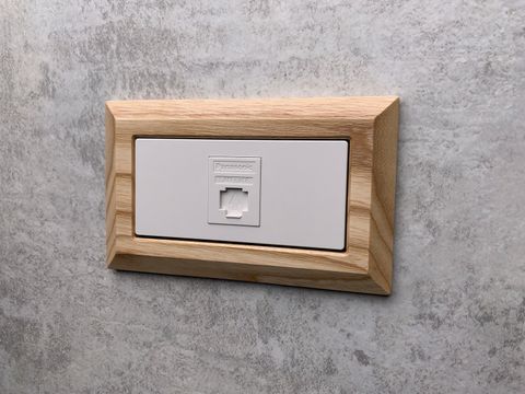 Bevel-楓木-網路插座CAT6 NRF3170W+WTFF3111W+WTFF3710.JPG