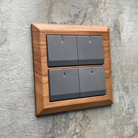 Bevel-Glatima-胡桃木-4開-WTGF5252Hx2