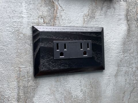 Bevel-glatima-炭黑-5.5ｍ㎡絞線用雙插座-wtgf15126mb