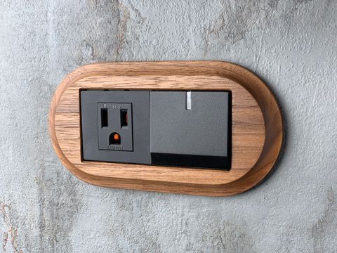 Arch-glatima-胡桃木-1開關+1插座-wtgf4308mb