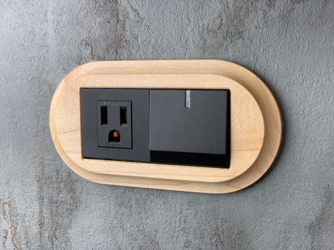 Arch-glatima-楓木-1開關+1插座-wtgf4308mb