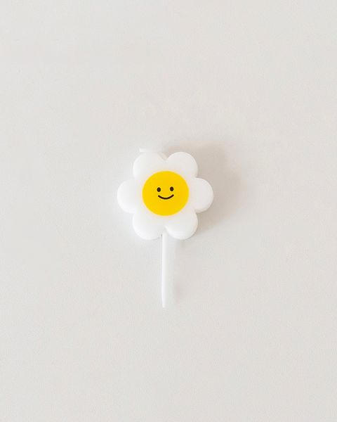 微笑小花（白）