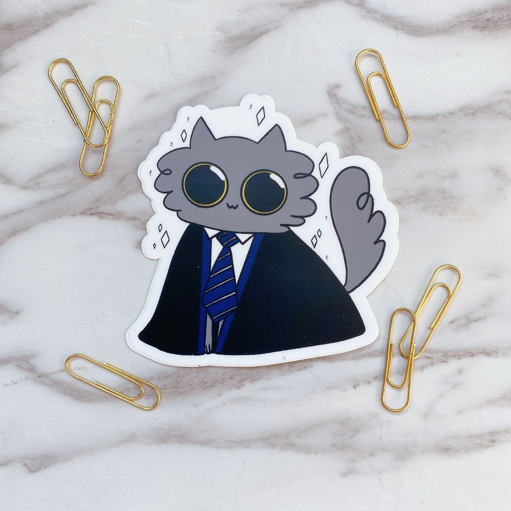 Ravenclaw cat - Stickermule.jpeg