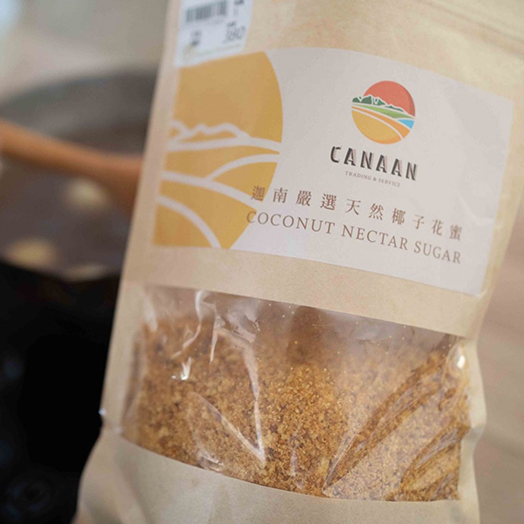 迦南嚴選椰子花蜜 椰糖 平凡五金行hei Bonn Gōrudohausu