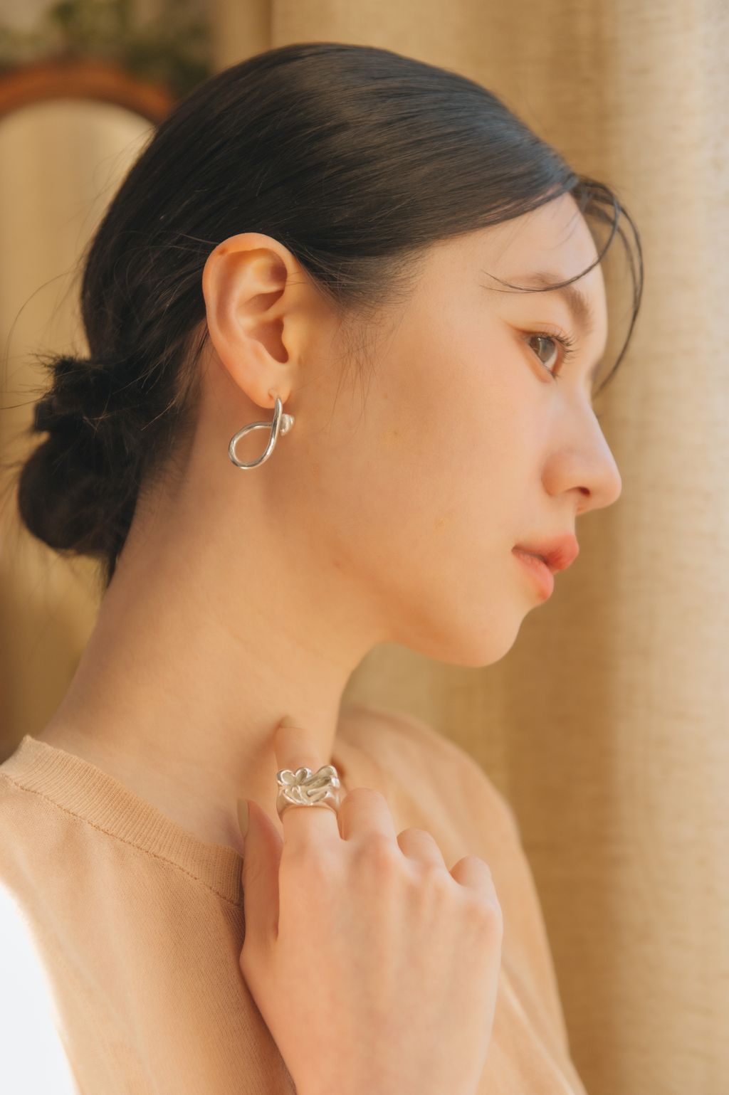 Love stamp ring