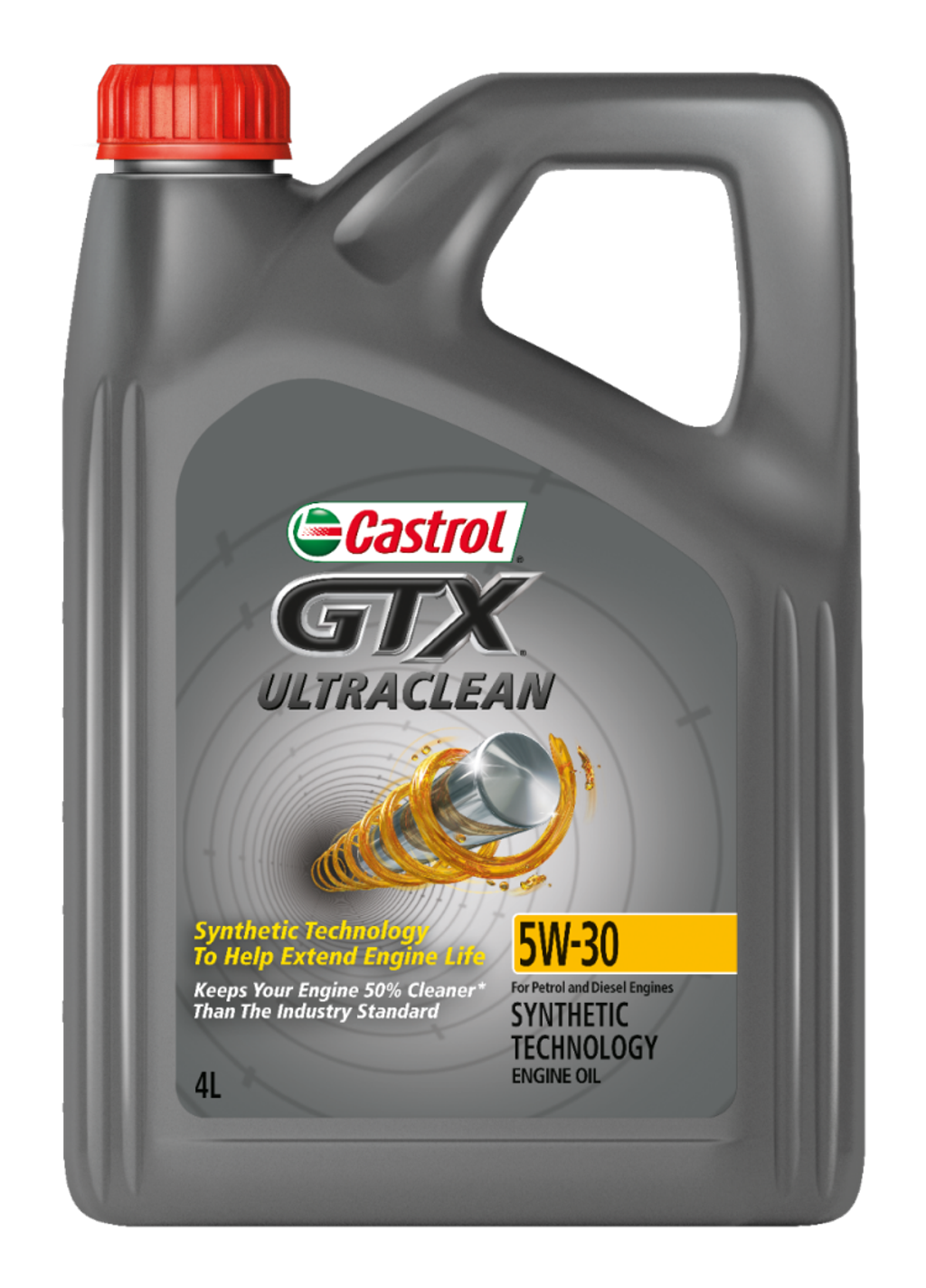 Castrol GTX ULTRACLEAN 5W-30 for Petrol and Diesel Cars (4L) – TKM AUTO  PARTS