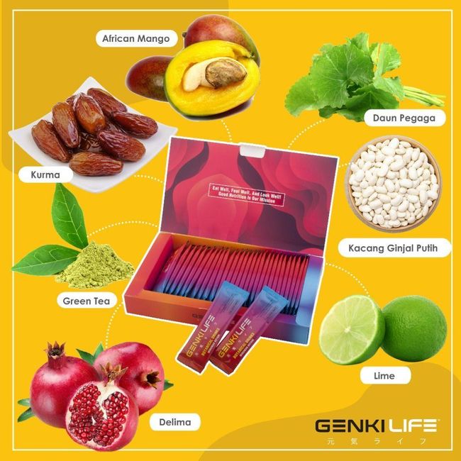 Genki Life | 6 KHASIAT DALAM 1 - KHASIAT
