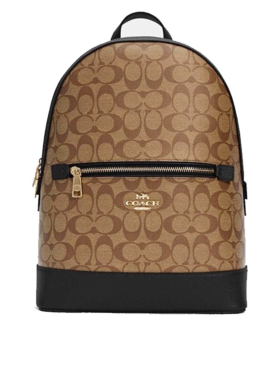 addison backpack in signature canvas