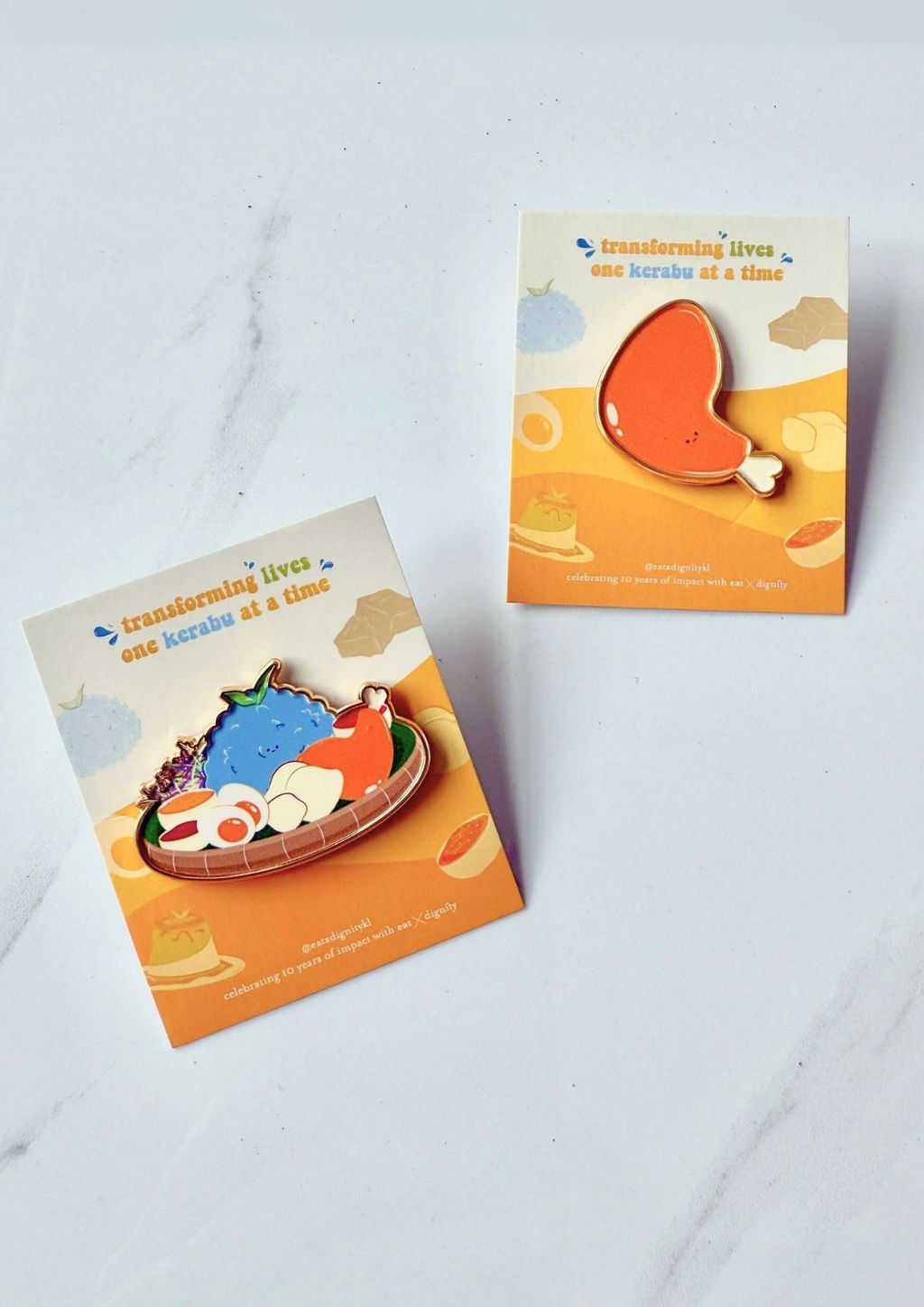 eatx enamel pin